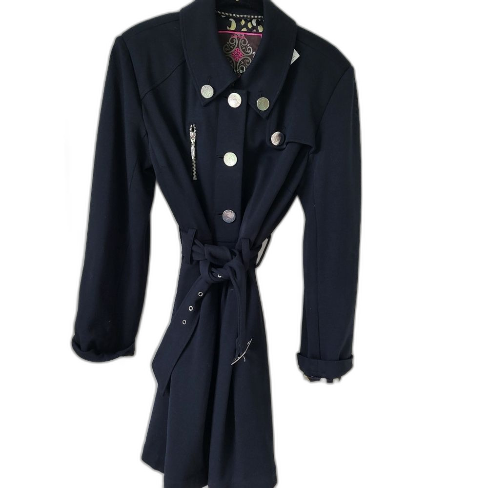 Modern Trench Style Coat by Claude Brown - 12